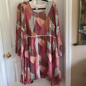 Nanette Lepore NWT women’s size 10 quilt print dress